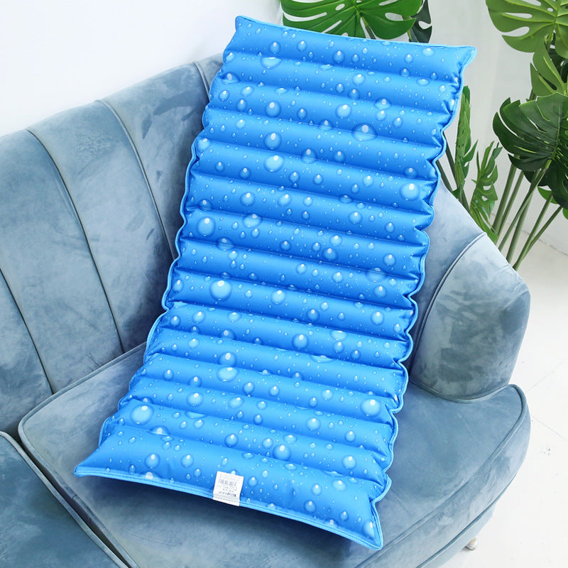 Cooling Seat Cushion with Snowflake Pattern Ergonomic Breathable Comfort Bowlift