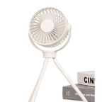 Harrow Portable Tripod Fan Adjustable Stand Quiet Operation Compact Design