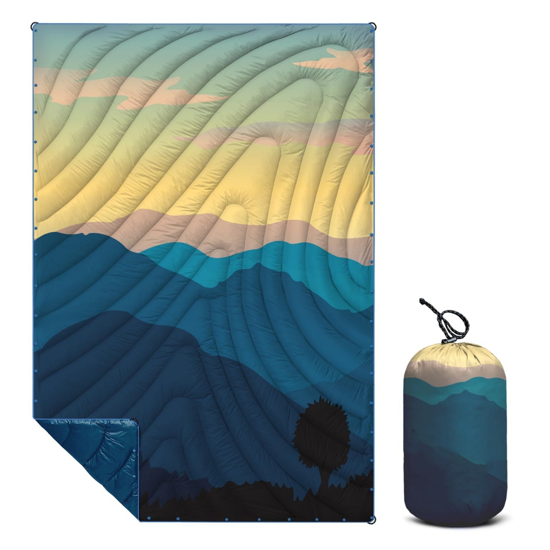 Unisex Outdoor Blanket Water-Repellent Multifunctional Compact Camping Mat