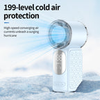 Harrow Portable Fan Rechargeable Quiet Compact Personal Fan with Adjustable Speed and LED Display