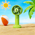 Portable Handheld Fan for Women with Adjustable Speeds Compact Ergonomic Design