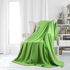 Women’s Luxurious Microfiber Living Room Blanket Soft Cozy Snuggle Throw