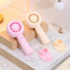 Portable Handheld Fan for Women USB Rechargeable with Gentle Airflow and 3 Speed Settings Compact and Lightweight