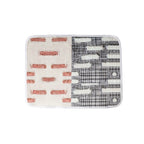 Harrow Bathroom Mat Non-Slip Backing Soft Durable High-Quality Non-Toxic Eco-Friendly