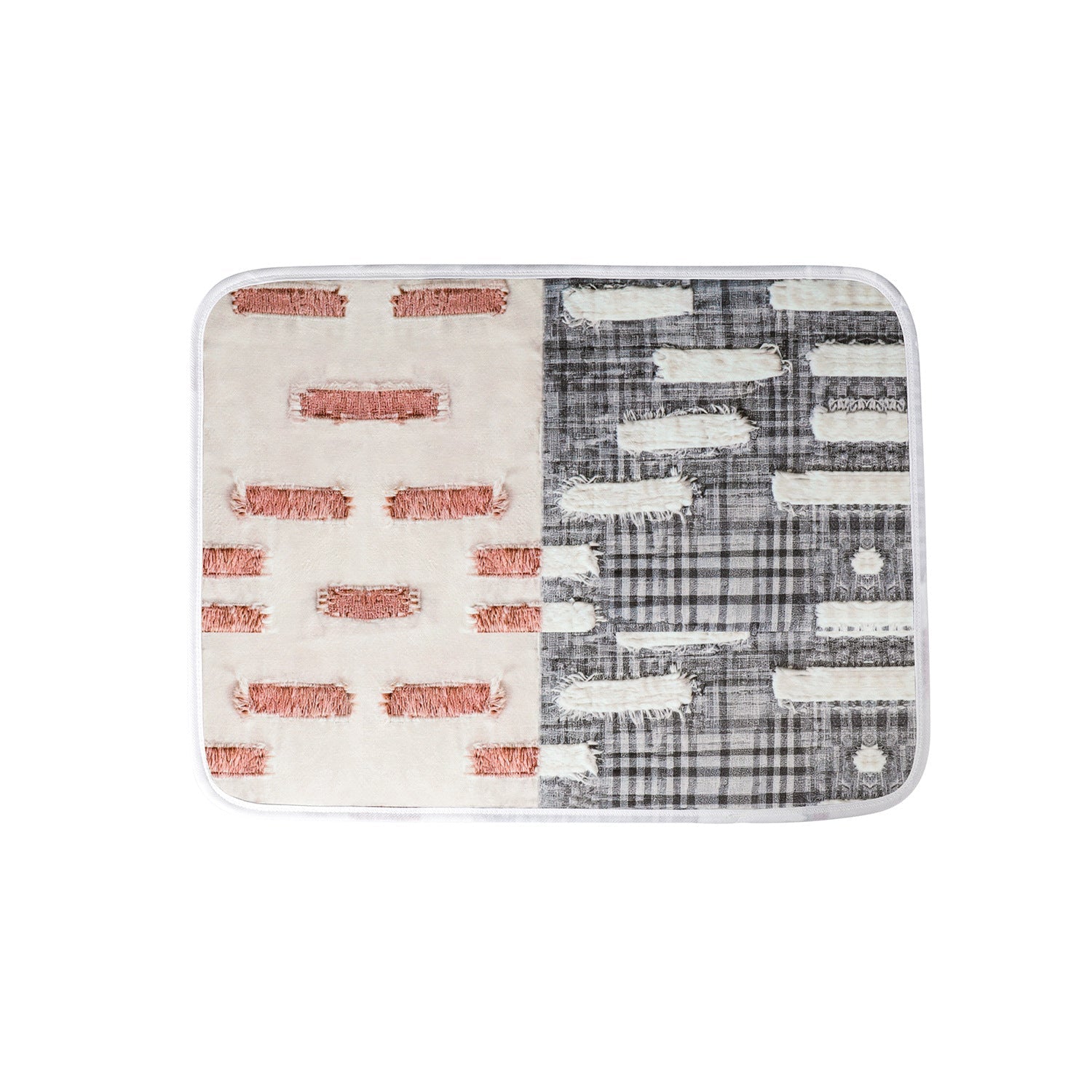 Harrow Pet Mat Non-Slip Durable Fabric with Modern Pattern Unisex