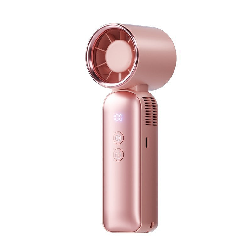 Portable Rechargeable Personal Air Cooler with Adjustable Fan Speeds and LED Display Compact Lightweight