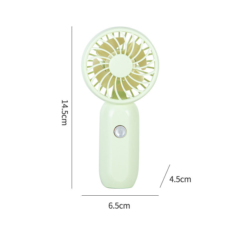 Harrow Compact Portable Handheld Fan Lightweight Ergonomic Handle Unisex Cooling Device