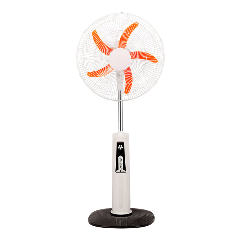 Solar-Powered Ventilation Fan with Remote Control USB Charging and Adjustable Light for Home and Office
