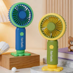 Portable Handheld Fan with Animal Design USB Rechargeable Lightweight Personal Cooling Fan