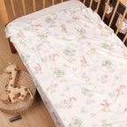 Bowlift Baby Sleeping Bag 100% Breathable Cotton Animal Design Safe Fit Crib Stroller Blanket