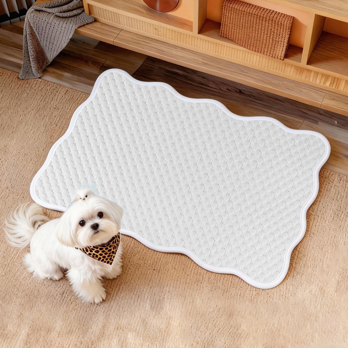 Harrow Bathroom Mat Non-Slip Easy-Care Durable Breathable Floor Rug