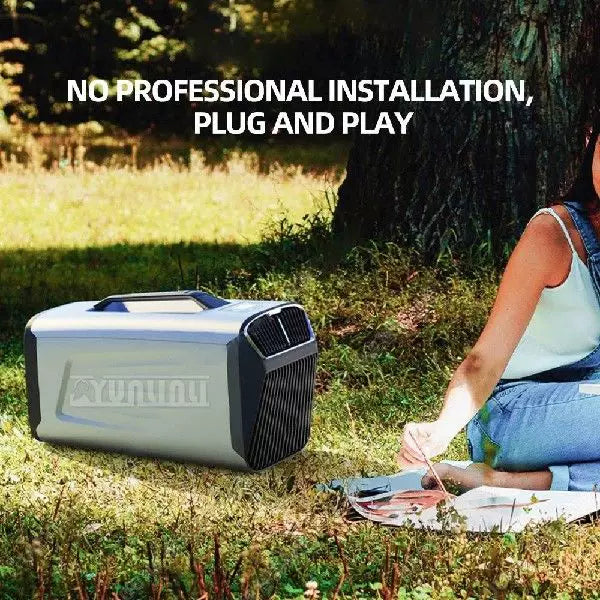 Portable Rechargeable Personal Air Conditioner Compact Quiet Fan with Carry Handle