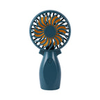 Portable Handheld Fan for Women USB Rechargeable Ergonomic Grip Compact Design