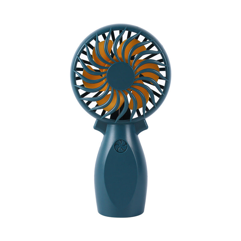 Portable Handheld Fan for Women USB Rechargeable Ergonomic Grip Compact Design