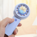 Portable USB Mini Fan with Flexible Tilt, Compact Lightweight Personal Cooling Fan
