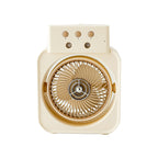 Portable USB Fan with Flexible Tilt and Misting Function for Personal Cooling