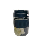 Women’s Insulated Water Bottle with Fruit Infuser Leak-Proof Lid Double-Walled Vacuum Flask