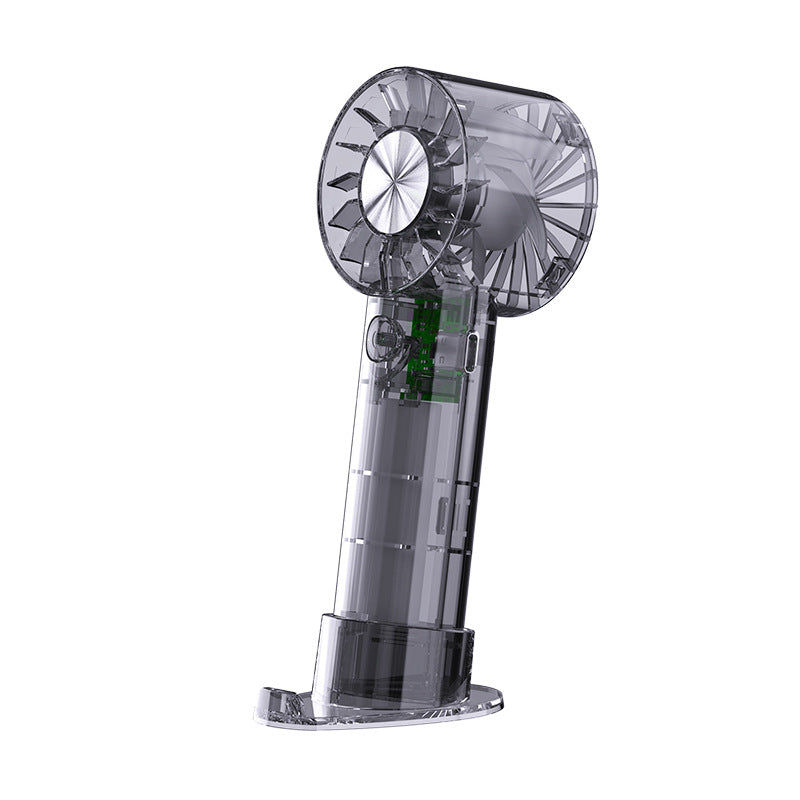 Portable Mini Fan USB Rechargeable 3-Speed Compact Lightweight Personal Cooling Fan