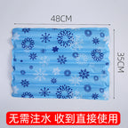 Bowlift Ladies Cooling Mat with Snowflake Structure Portable Breathable Cooling Pad