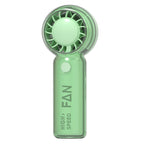 Harrow Portable Handheld Fan High-Capacity Rechargeable Battery Multiple Speeds Compact Design