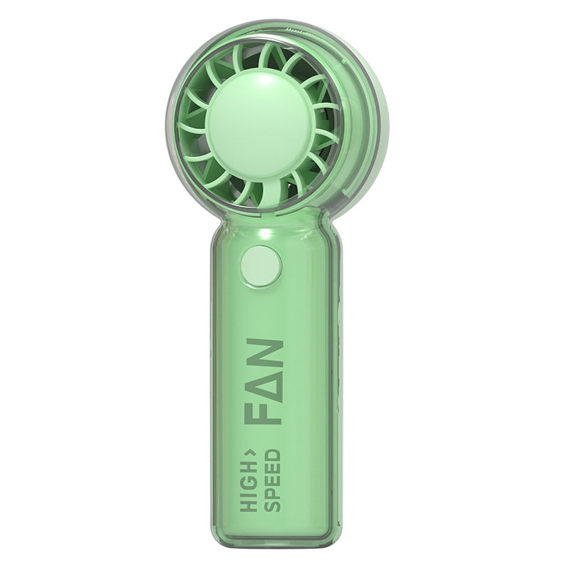 Harrow Portable Handheld Fan High-Capacity Rechargeable Battery Multiple Speeds Compact Design