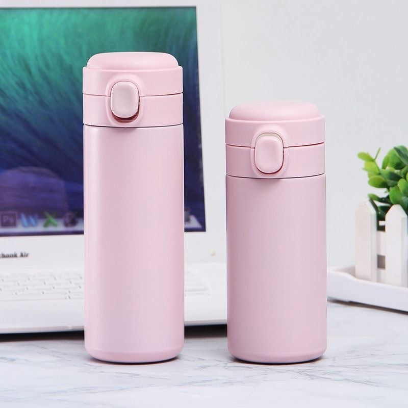 Insulated Water Bottle with Hello Kitty Design Leak-Proof BPA-Free for Women
