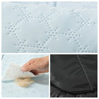 Unisex Pet Bed with Soft Padding Breathable Fabric Non-Slip Bottom Machine Washable Cover