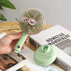 Portable Table Fan with Tilting Head Compact Quiet Desk Fan for Home Office