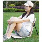 Women’s Space-Saving Folding Camping Chair Lightweight Portable Outdoor Chair with High Backrest