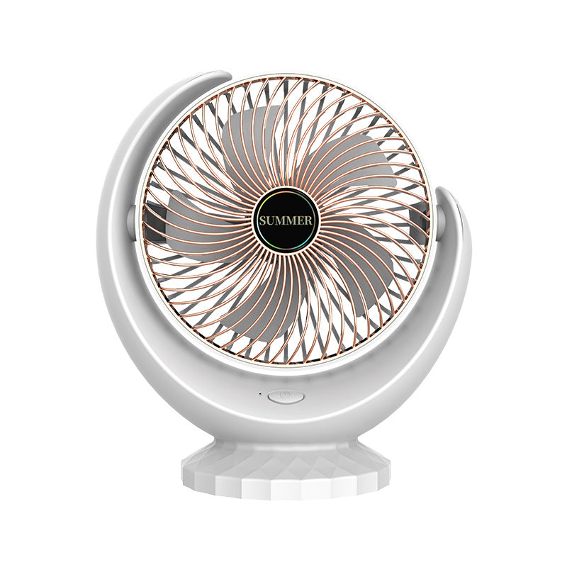 Portable Table Fan Lightweight Quiet Operation Adjustable Speeds Compact Design