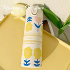 Ladies Insulated Water Bottle Floral Design Leak-Proof Lid BPA-Free Eco-Friendly Drink Bottle