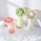 Portable Mini Fan with Powerful Battery Compact Travel Cooling Handheld Fan