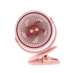 Portable Table Fan with Flexible Tilt Stand Lightweight Compact Design