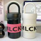 Women's Multifunctional Thermal Mug with Insulation and Carry Handle for Hot and Cold Drinks