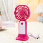 Portable Mini USB Fan Compact Size Unique Design Cute Playful Colors Personal Cooling