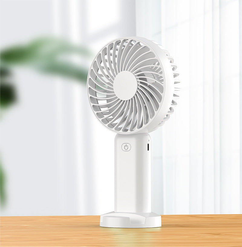 Portable Handheld Fan USB Rechargeable Lightweight Quiet Cooling Fan for Women