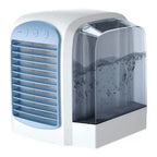 Personal Evaporative Air Cooler and Humidifier Compact USB-Powered Portable