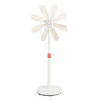 Table Fan Adjustable Height 110 cm Petal Design 15W High-Performance Cooling