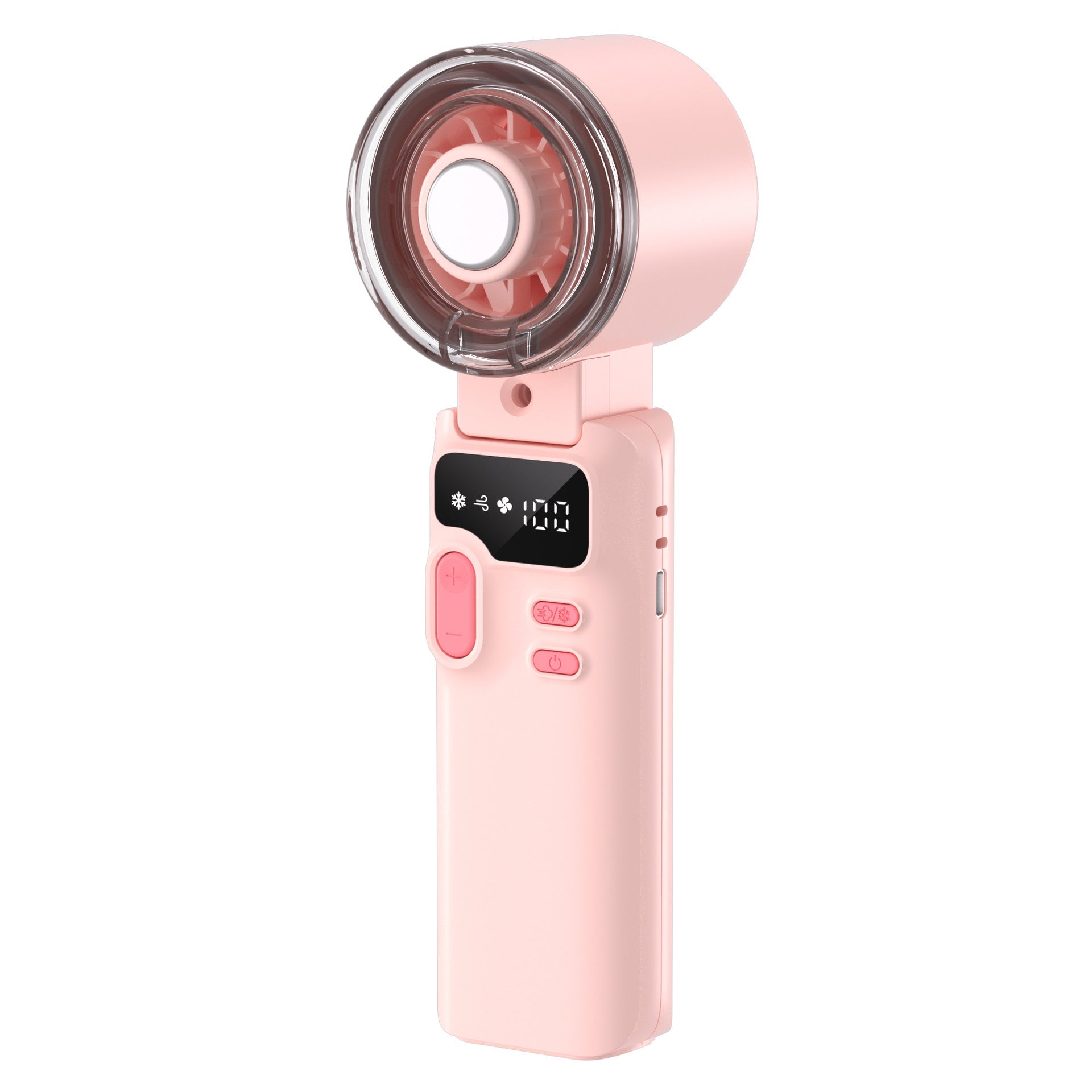 Mini Portable Fan USB Rechargeable Adjustable Speeds Compact Quiet Operation