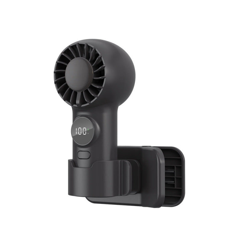 Wall-Mounted Air Circulator Fan Adjustable Speed Whisper-Quiet Compact Cooling Fan