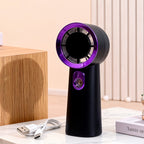 Portable Mini Hand Fan USB Rechargeable Ergonomic Design Lightweight Personal Cooling