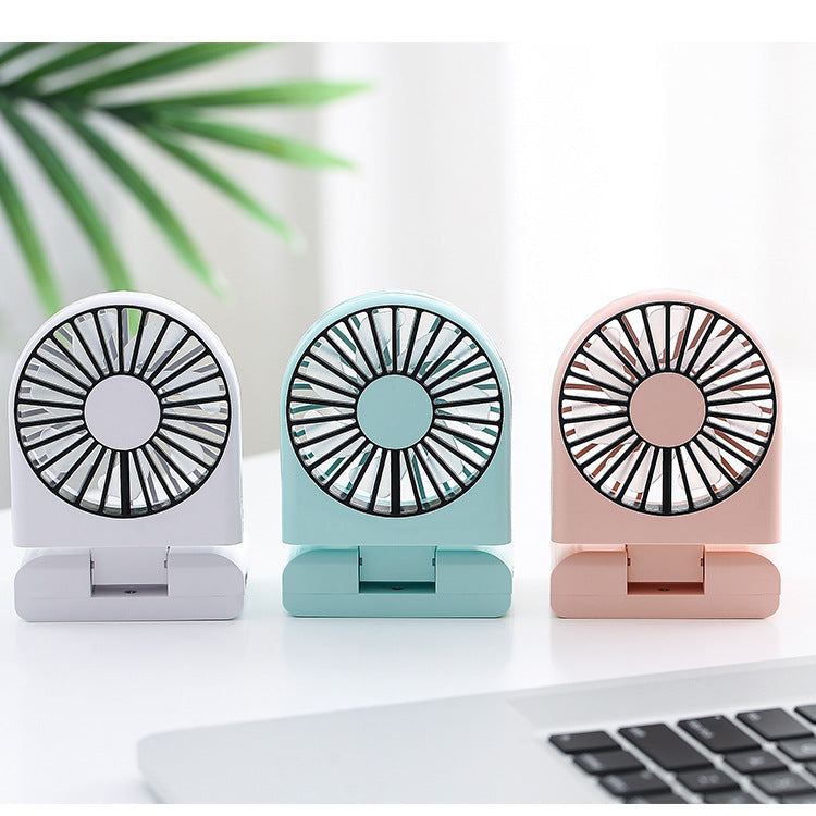 Harrow Portable Mini Handheld Fan Rechargeable USB Cooling Fan Adjustable Speeds Compact