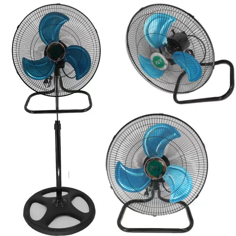 Harrow Standing Fan High Performance Adjustable Head 3 Speed Settings Unisex