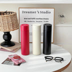 Women's Insulated Stainless Steel Water Bottle Double Wall Vacuum Leak-Proof Lid