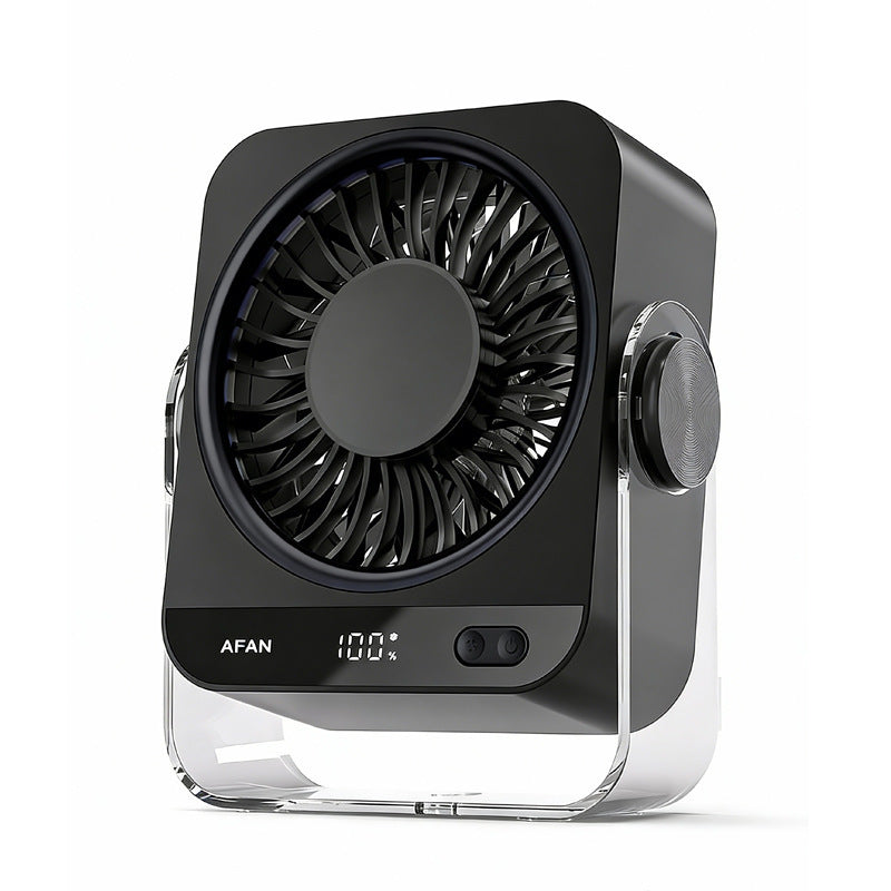 Portable Mini Air Circulator Fan Compact Lightweight Adjustable Speed Energy Efficient