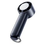 Ergonomic Handheld Cooling Fan Portable Rechargeable Personal Fan with Multiple Speeds