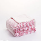 Brehn Women's Soft Velvety Cuddle Blanket Lightweight Warm Cozy Throw Blanket