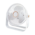 Unisex Table Fan Energy Efficient Adjustable Speed Compact Quiet Operation