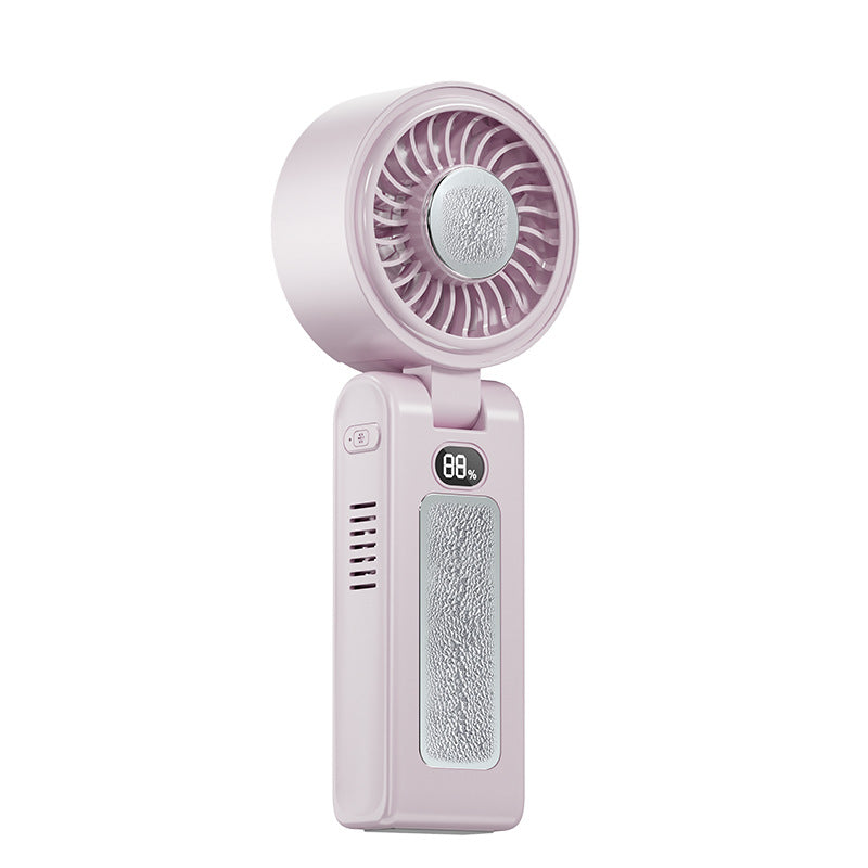 Harrow Portable Rechargeable Cooling Fan Handheld Compact Multi-Speed Quiet Operation