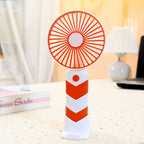 Portable USB Handheld Fan with Flexible Tilt Compact Rechargeable Personal Cooling Fan
